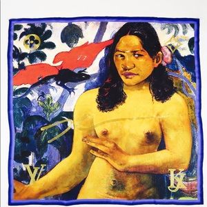 Louis Vuitton Limited Edition Silk Gauguin Scarf
